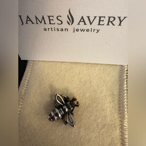 James Avery Silver and Gold Artisan Brooch